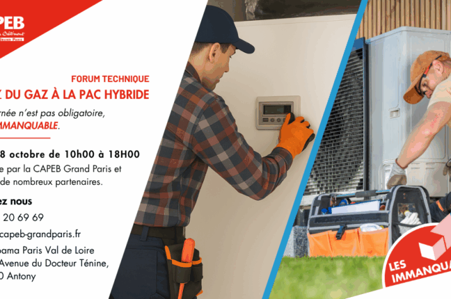 ETE présent à la journée professionnelle de la CAPEB Grand Paris