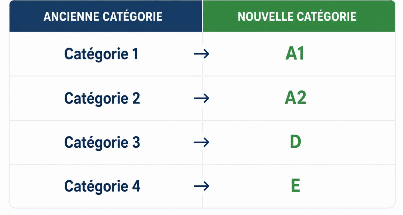 équivalences anciennes et nouvelles attestations d'aptitude fluides